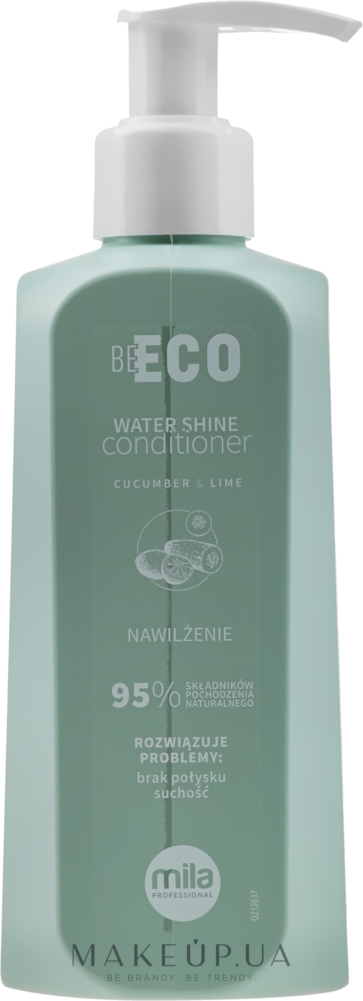 Увлажняющий кондиционер для волос - Mila Professional Be Eco Water Shine — фото 250ml