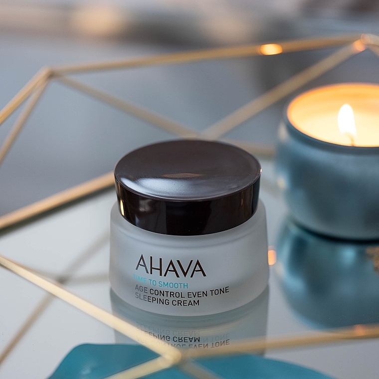 Ночной восстанавливающий крем, выравнивающий тон кожи - Ahava Age Control Even Tone Sleeping Cream  — фото N4