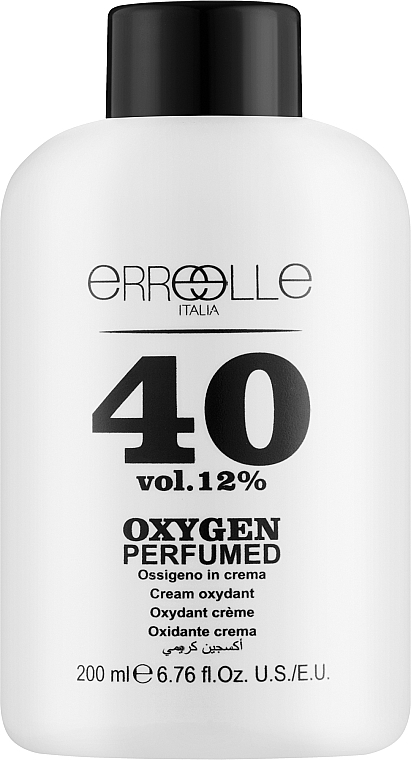 Крем-окислитель для краски 40 vol-12% - Erreelle Italia Glamour Professional Ossigeno In Crema — фото N1