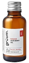 Антивозрастное масло для лица ягод асаи - Gruum Botanisk Acai Berry Oil — фото N1