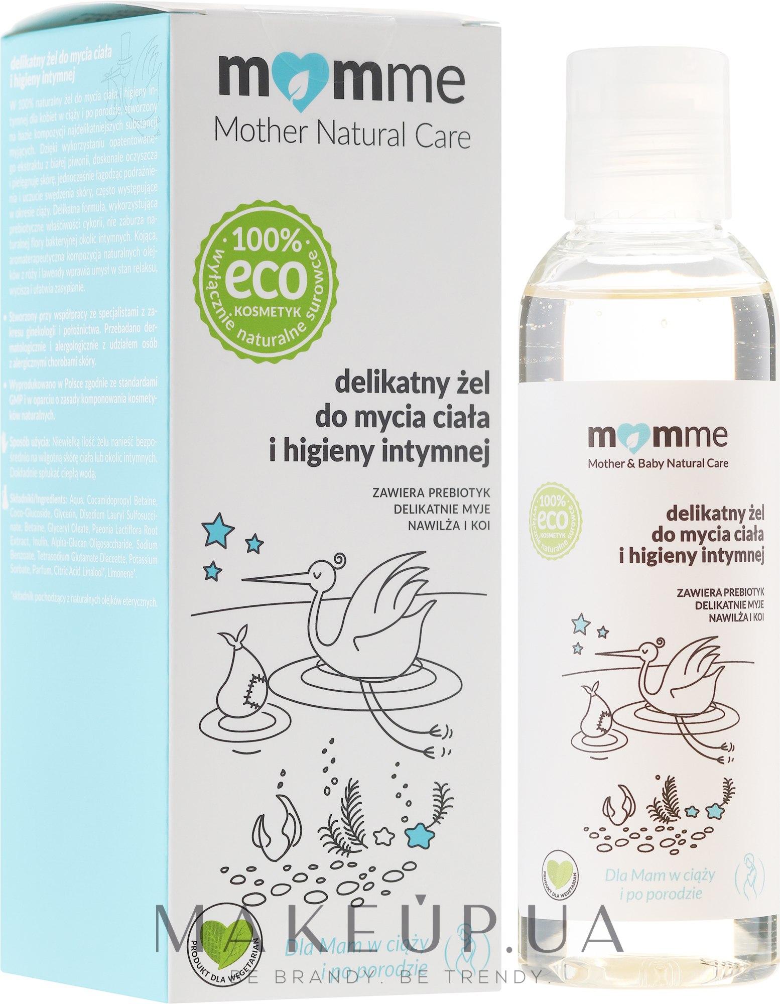 Гель для тела и интимной гигиены - Momme Mother Natural Care Gel — фото 150ml