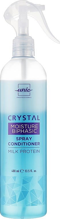 УЦІНКА Зволожуючий двофазний кондиціонер-спрей - Unic Crystal Moisture Biphasic Spray Conditioner * — фото N1