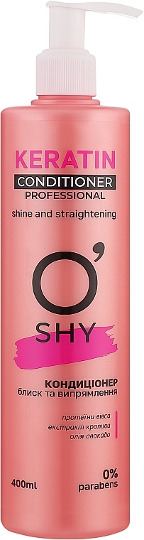 Кондиціонер "Блиск і випрямлення волосся" - O'Shy Keratin Professional Conditioner