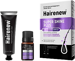 Инновационный комплекс для волос "100% зеркальный блеск" - Hairenew Super Shine Plus Hair & Beauty Complex — фото N2