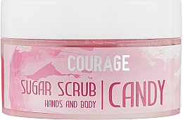 Парфумерія, косметика УЦІНКА Цукровий скраб для рук і тіла - Courage Candy Hands&Body Sugar Scrub *