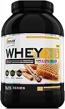 Протеїн "Ваніль і мед" - Genius Nutrition Whey-X5 Premium Protein Vanilla Honey — фото N2