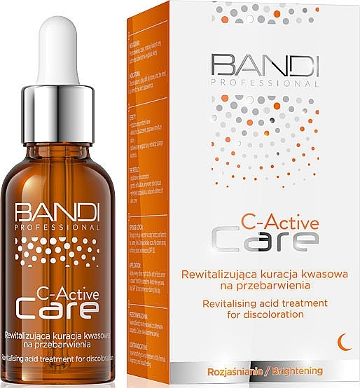 Кислотний засіб проти знебарвлення - Bandi C-Active Care Revitalizing Acid Treatment for Discolorations — фото N2