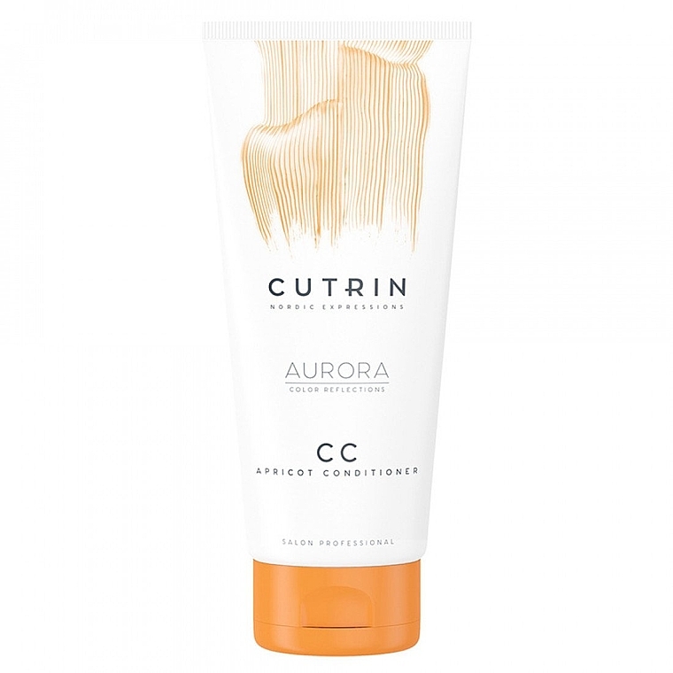 Тонирующий кондиционер для волос "Абрикосовый" - Cutrin Aurora CC Apricot Conditioner — фото N1