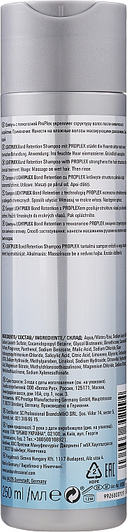 Шампунь для укрепления осветленных волос - Londa Professional Lightplex Bond Retention Shampoo — фото N2