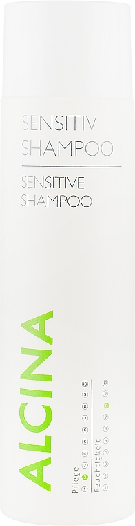 Шампунь для чувствительной кожи головы - Alcina Hair Care Sensitiv Shampoo — фото N2