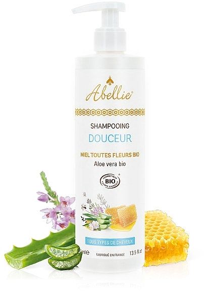 Пом'якшувальний шампунь для волосся - Abellie Organic Softness Shampoo — фото N1