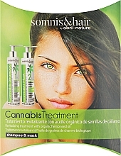 Парфумерія, косметика Набір - Abril et Nature Somnis & Hair Cannabis Treatment (h/shm/30ml + h/mask/30ml)