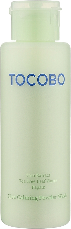 Ензимна пудра для глибокого очищення чутливої шкіри - Tocobo Cica Calming Powder Wash — фото N1