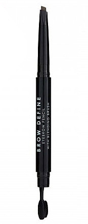 Олівець для брів - MUA Brow Define Eyebrow Pencil With Blending Brush — фото N2