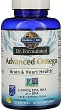 Харчова добавка "Риб'ячий жир Омега-3, цитрусовий смак - Garden of Life Dr. Formulated Advanced Omega — фото N1