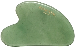 Парфумерія, косметика Гуаша зелена для масажу обличчя - Rosental Organics Aventurine Gua Sha