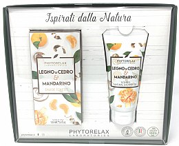 Духи, Парфюмерия, косметика Набор - Phytorelax Laboratories Legno di Cedro & Mandarino (edt/100ml + sh/gel/100ml)