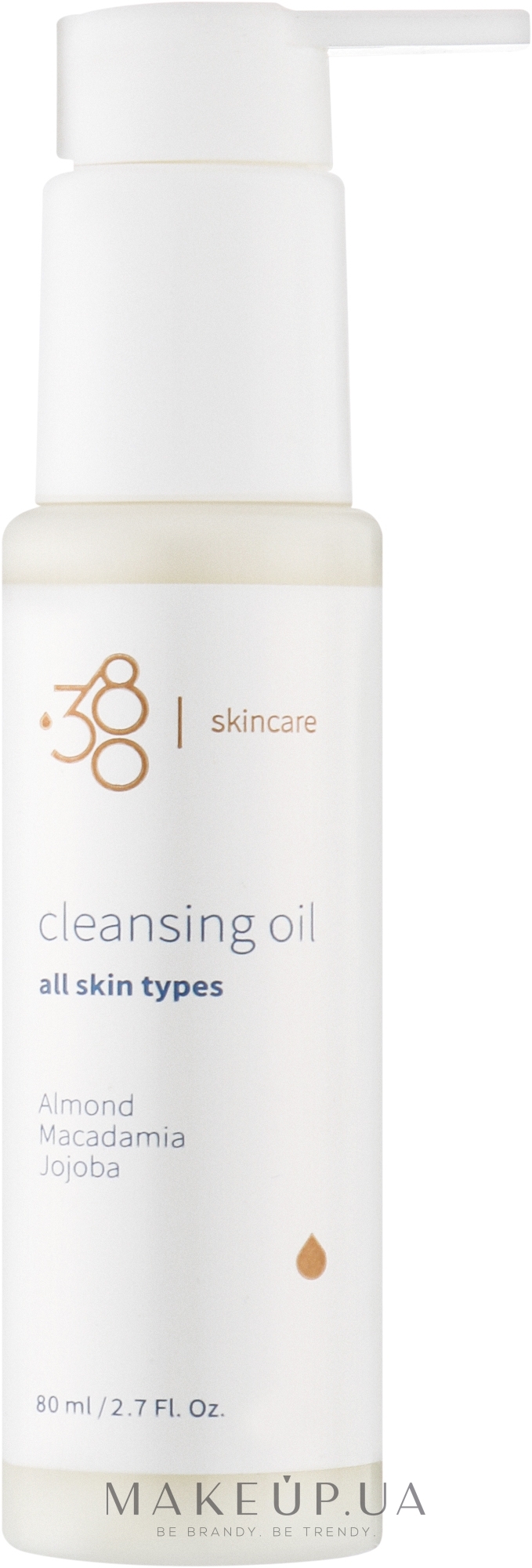Гидрофильное масло-гель для лица - 380 Skincare Cleansing Oil — фото 80ml