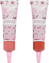Набір рідких рум'ян - Makeup Revolution x Roxi Cherry Blossom Liquid Blush Duo (blush/2x15ml) — фото N2