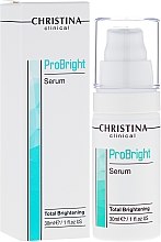 Духи, Парфюмерия, косметика Осветляющая сыворотка - Christina Clinical ProBright Serum Total Brightening