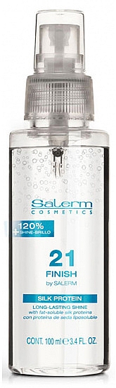 Завершающий спрей-уход - Salerm 21 Finish Silk Protein — фото N1
