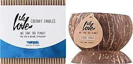 Ароматическая кокосовая свеча - We Love The Planet Coconut Candle Cool Coco — фото N2