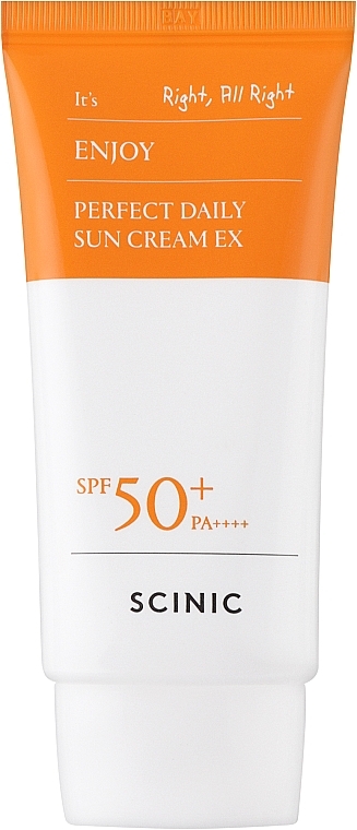 Солнцезащитный крем - Scinic Enjoy Perfect Daily Sun Cream SPF 50+ PA+++ — фото N1