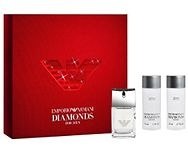 Духи, Парфюмерия, косметика Giorgio Armani Emporio Armani Diamonds For Men - Набор (edt 50ml + sh/gel 75ml + b/l 75ml)