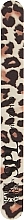Парфумерія, косметика Пилка для нігтів DF-510, 120/180, бежевий леопард - SPL