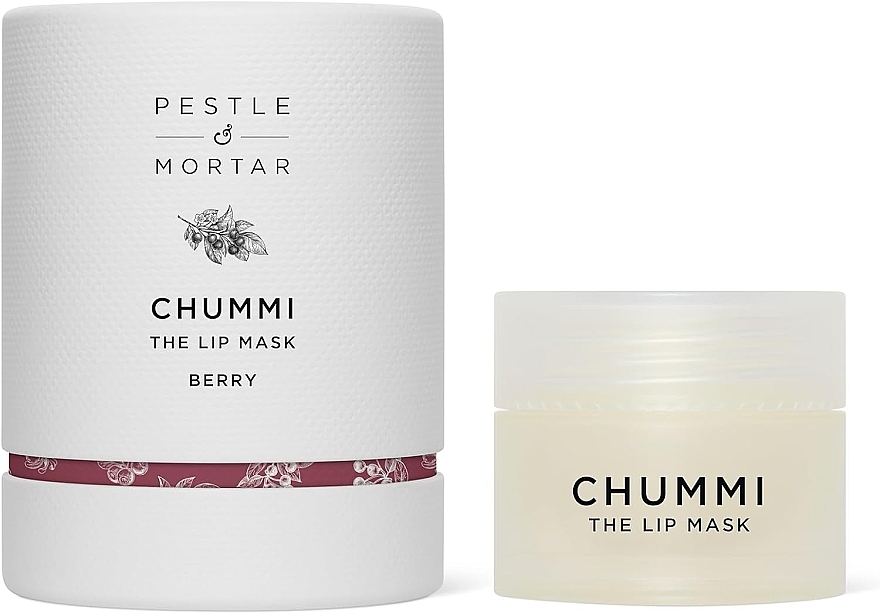 Маска для губ - Pestle & Mortar Chummi Lip Mask Berry — фото N1