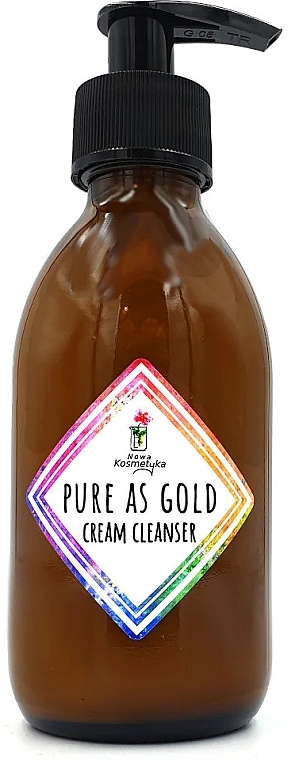 Кремовий гель для вмивання "Чистий як золото" - Nowa Kosmetyka Pure as Gold Cream Cleanser — фото N1