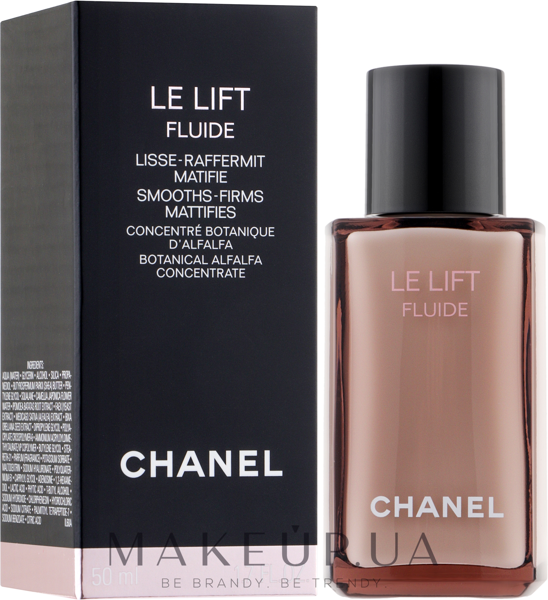 Флюид для разглаживания и повышения упругости кожи лица и шеи - Chanel Le Lift Fluide — фото 50ml
