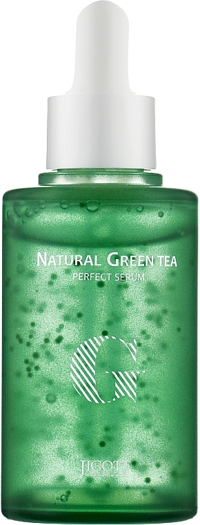 Сироватка для обличчя з зеленим чаєм - Jigott Natural Green Tea Perfect Serum — фото N1