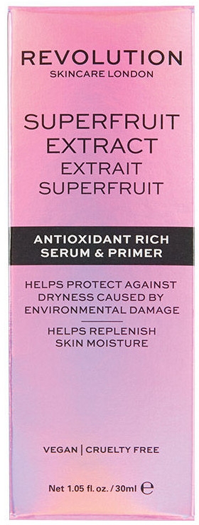 Антиоксидантная сыворотка - Makeup Revolution Superfruit Extract Antioxidant Rich Serum & Primer — фото N2