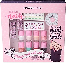 Парфумерія, косметика Набір, 13 продуктів - Magic Studio Mega Pin Up Manicure Set