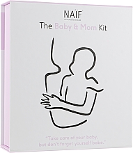 Набор - Naif Baby & Mom Kit (b/oil/100ml + b/cr/75ml + h/cr/75ml) — фото N1