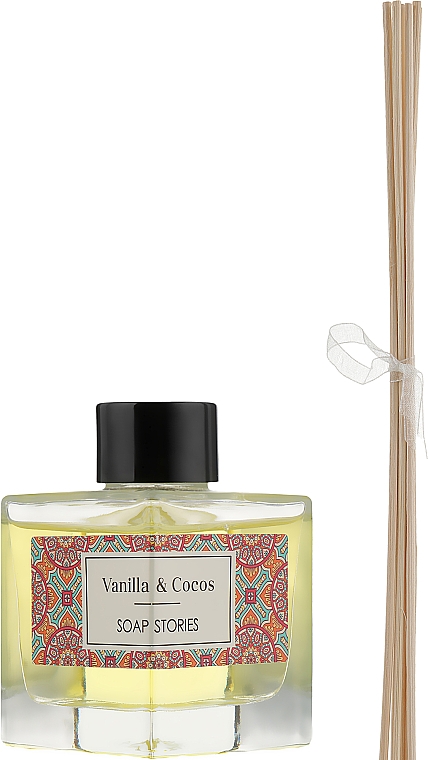 Аромадиффузор "Ваниль и кокос" - Soap Stories Vanilla & Coconut — фото N2