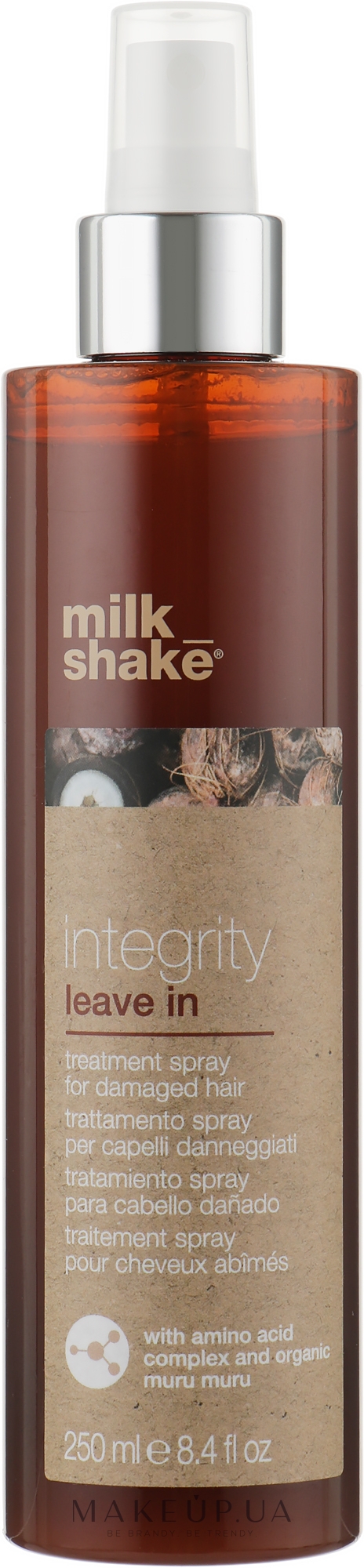 Спрей для догляду за пошкодженим волоссям - Milk_Shake Integrity Leave In — фото 250ml