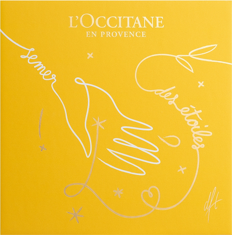 L'Occitane Rose - Набор (edt/50ml + sh/g/75ml + b/lot/75ml)