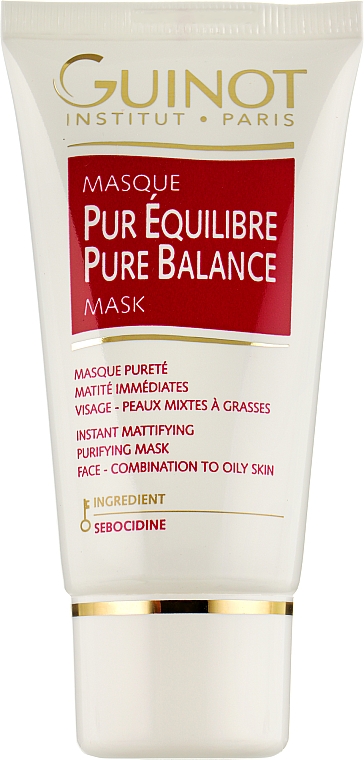 Балансирующая маска глубокого очищения - Guinot Masgue Pur Eguilibre