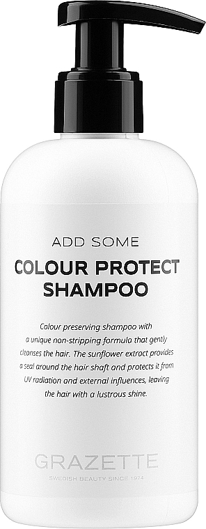 Шампунь для защиты цвета волос - Grazette Add Some Colour Protect Shampoo — фото N1
