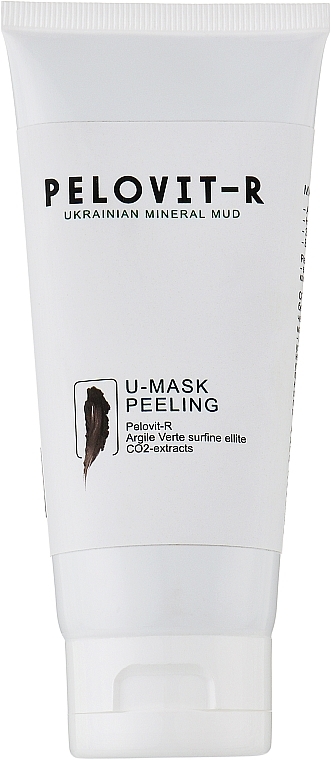 Минеральная маска с зеленой глиной и СО2 экстрактами - Pelovit-R U-Mask Peeling P-Lab Mineralize — фото N1