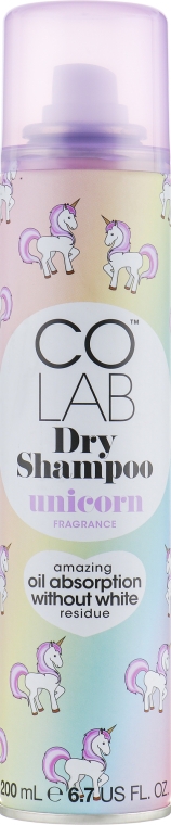 Сухий шампунь для волосся з квітковим ароматом - Colab Unicorn Dry Shampoo — фото N3