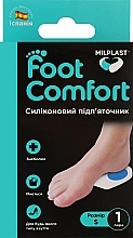 Духи, Парфюмерия, косметика Силиконовый подпяточник, размер S - Milplast Foot Comfort