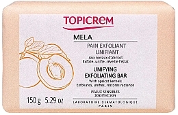 Відлущувальне мило для обличчя й тіла - Topicrem Mela Unifying Exfoliating Bar — фото N1