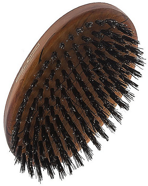 Щітка для волосся овальна з натуральною щетиною, бук, 23.5 см - Golddachs Dittmar Oval — фото N1