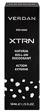 Мінеральний роликовий дезодорант для чоловіків - Verdan Deo Action XTRN Deodorant Roll-On — фото N3