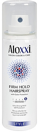 Лак для волосся сильної фіксації - Aloxxi Firm Hold Hairspray
