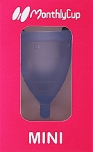 Духи, Парфюмерия, косметика Менструальная чаша, мини, голубой сапфир - Menskopp Intimate Care Mini