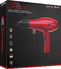 Фен для волос, красный - Original Best Buy Dreox 2000W AC — фото N3